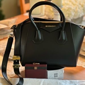 Givenchy shoulder bag EUC & wallet